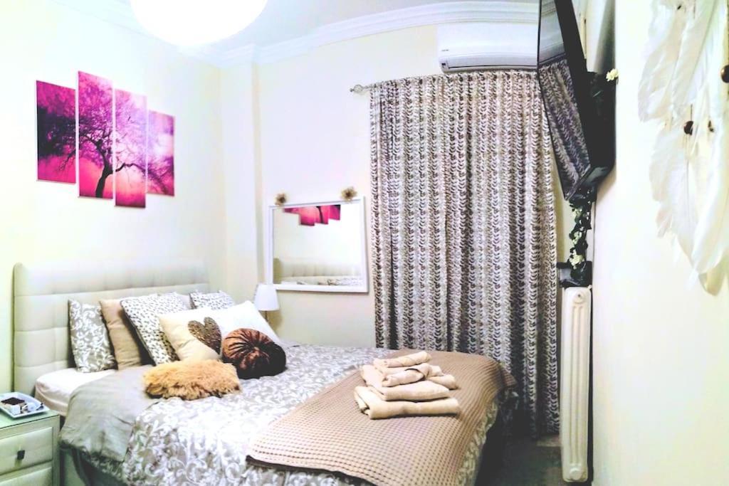 Theano'S Cozy & Quiet Lux Central Flat - Wifi & Full Amenities Patras Dış mekan fotoğraf