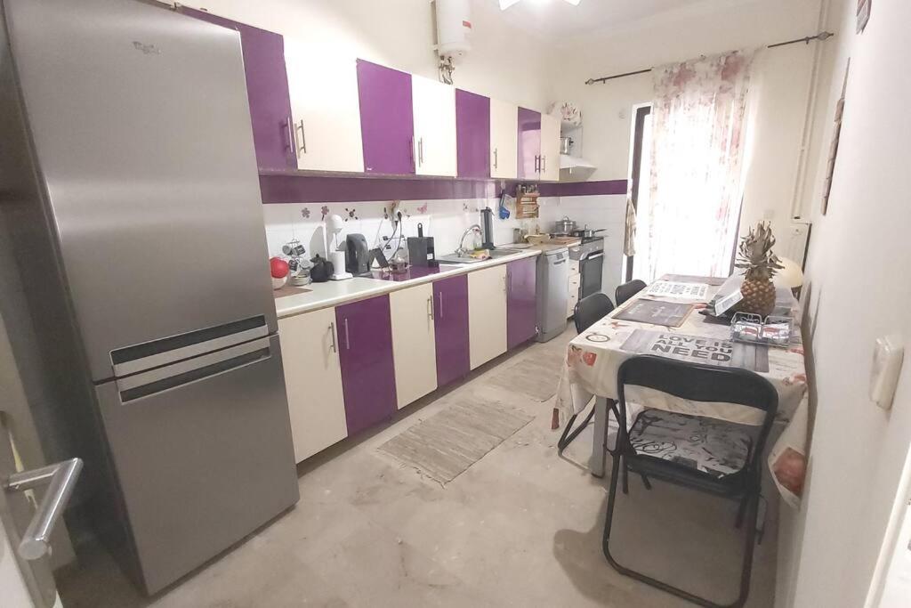 Theano'S Cozy & Quiet Lux Central Flat - Wifi & Full Amenities Patras Dış mekan fotoğraf